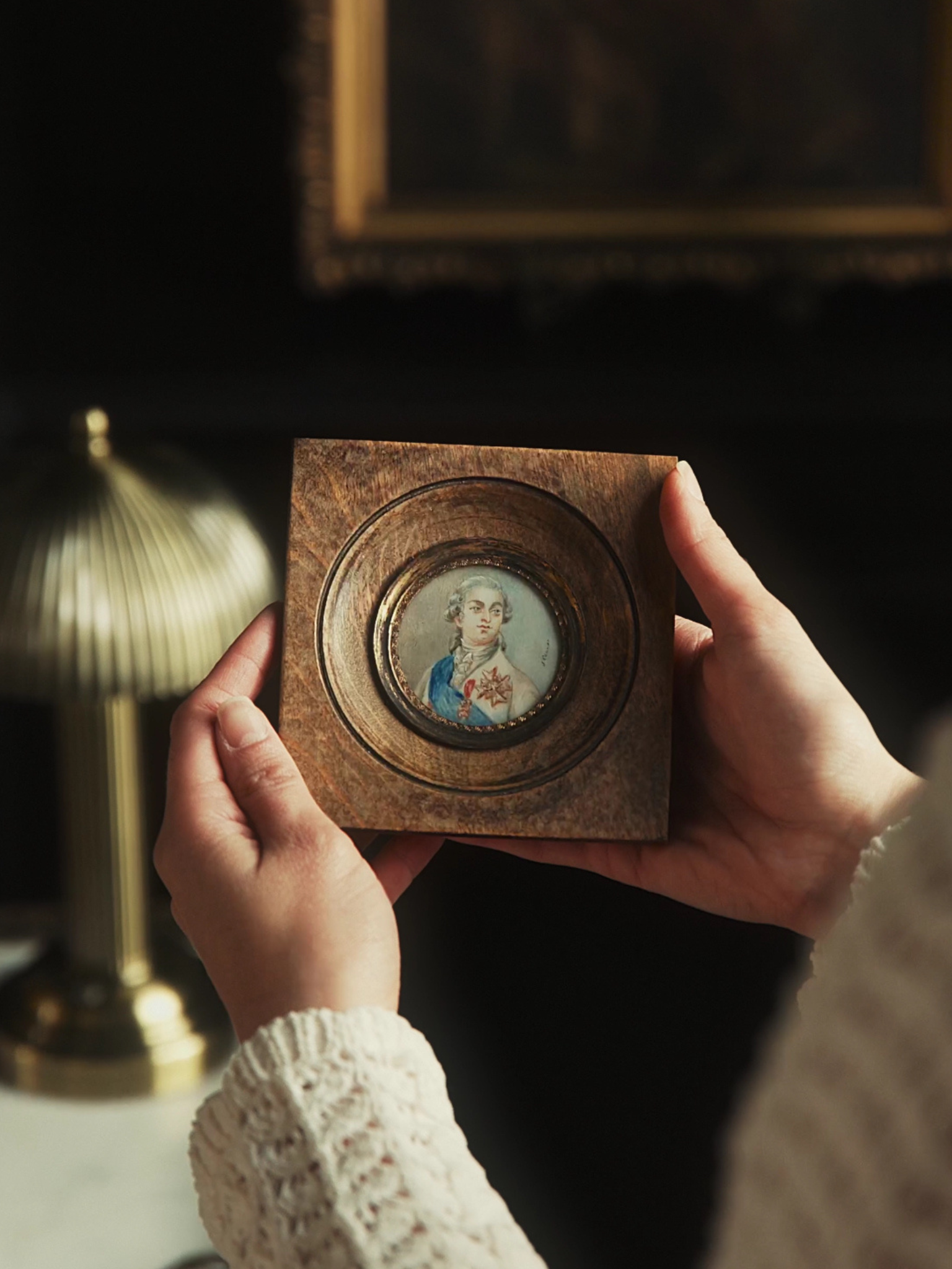 18th/19th Century Miniature Portrait of a Gentleman in Uniform