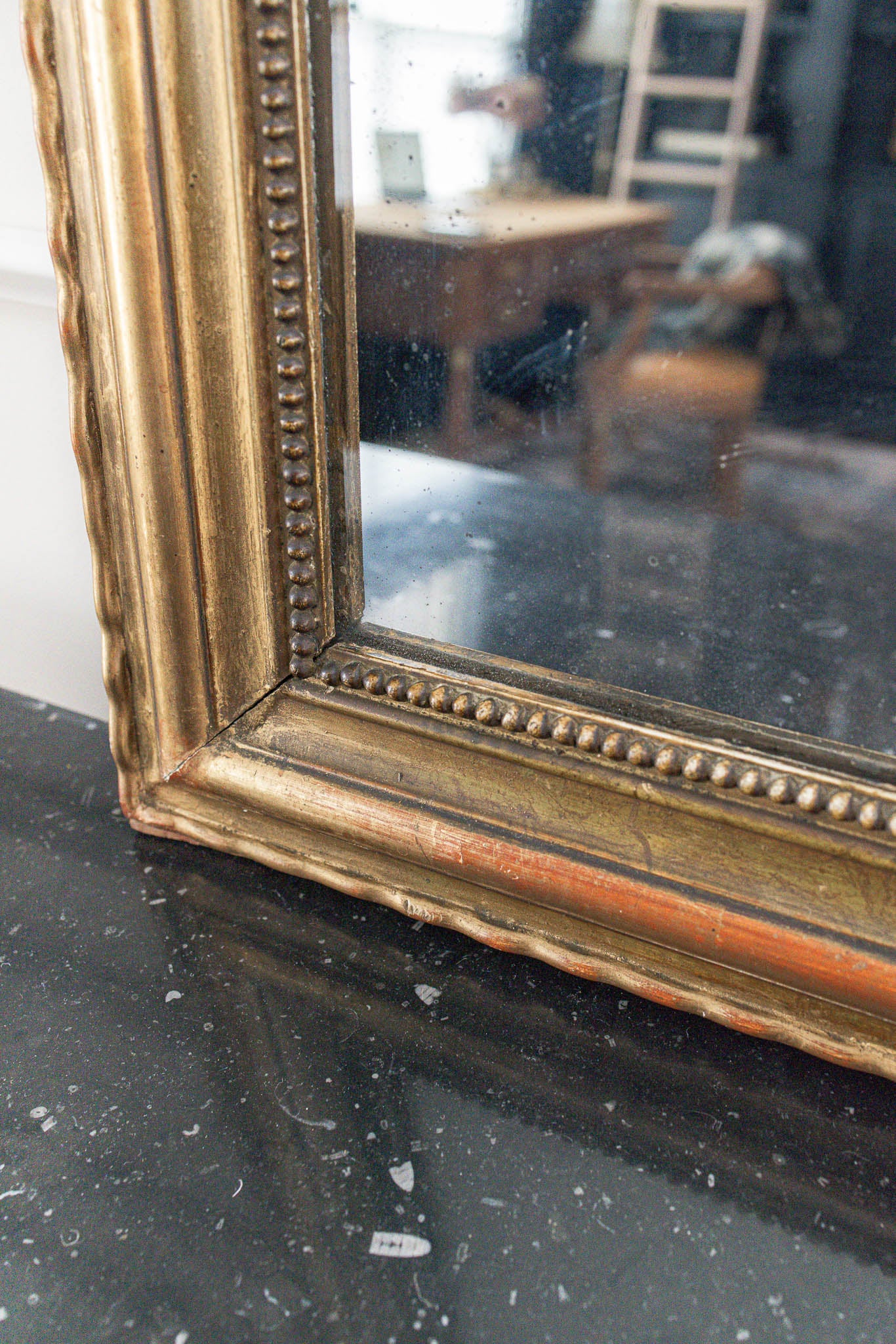 19th Century Louis Philippe Giltwood Mirror