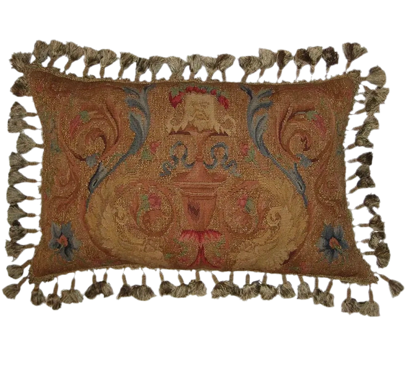 The Maison Crest Tapestry Pillow