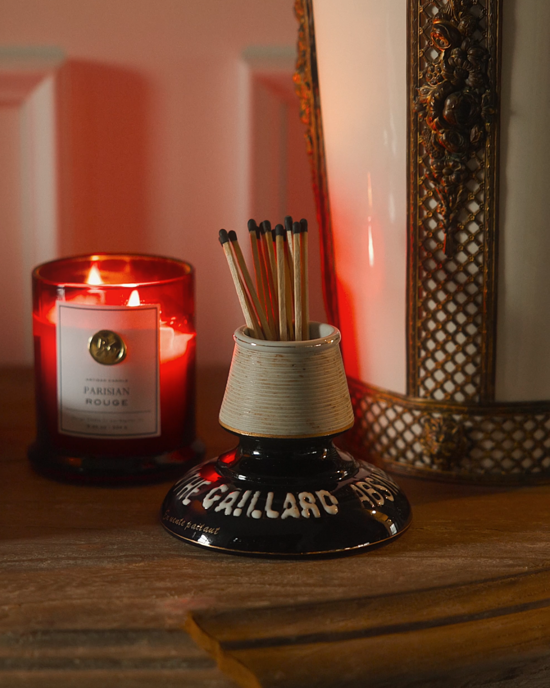 Early 20th Century French Advertising Match Striker