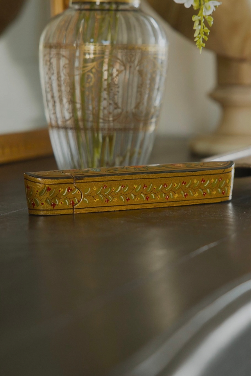 Hand Painted Match Box