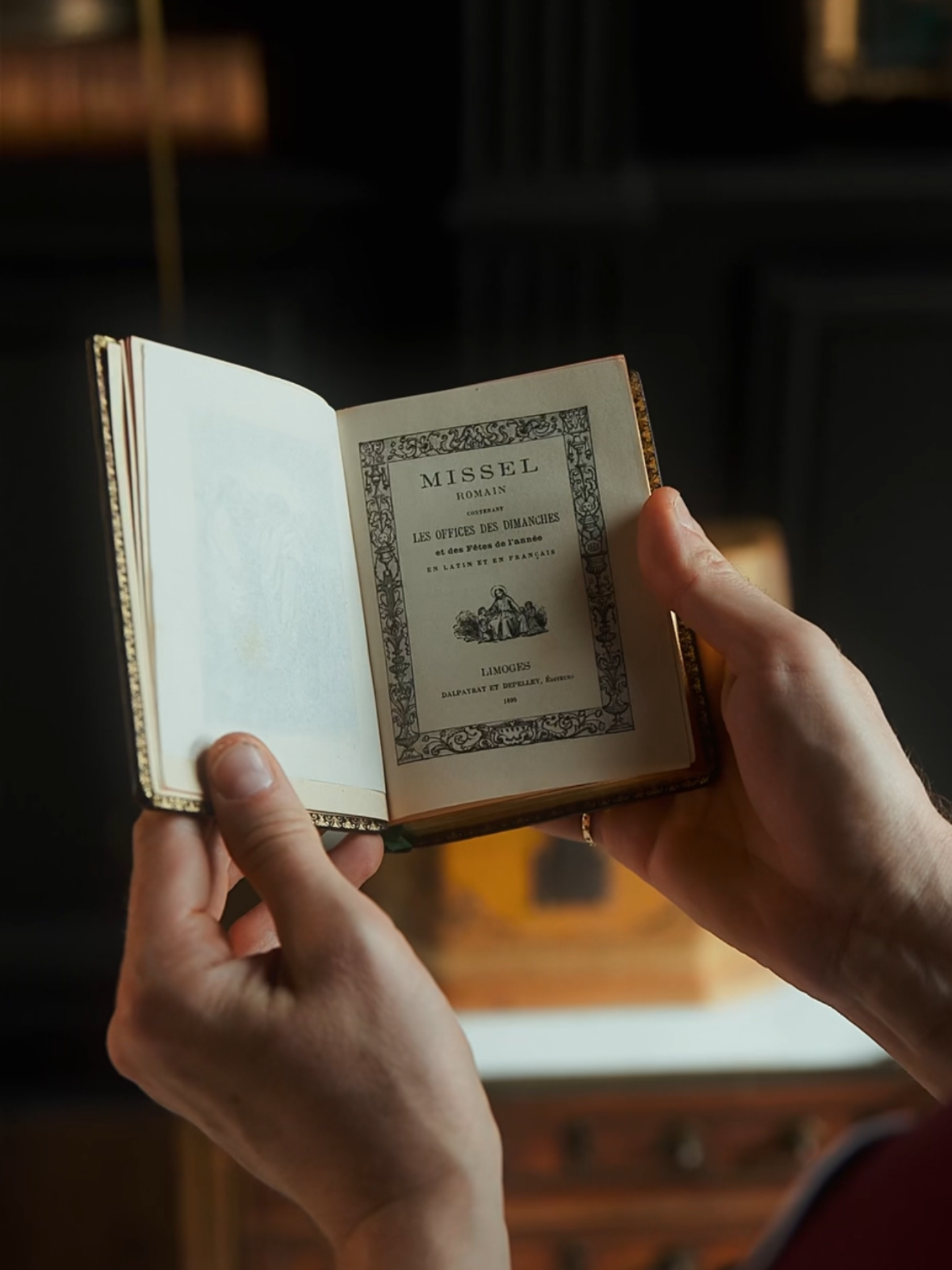 19th Century French Catholic Missal - B