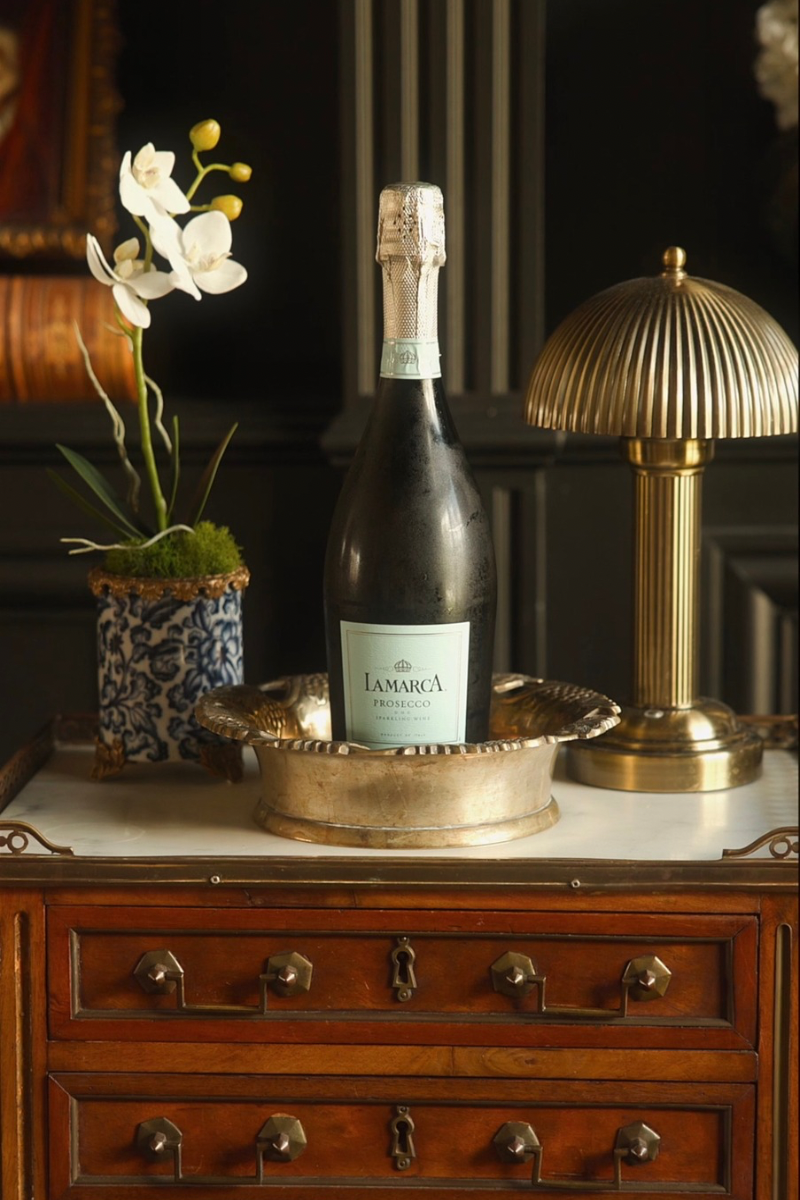 French Brass Wine Coaster