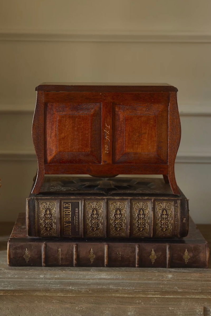 19th-Century French Louis XV-Style Miniature Commode Salesman Sample