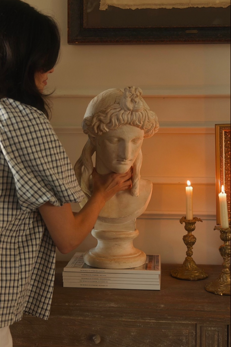 19th Century Plaster Grecco - Roman Statue