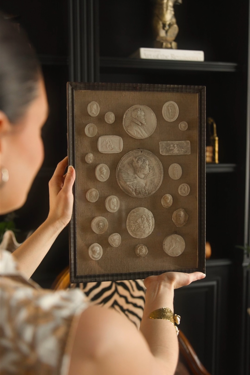 Neoclassical Portrait & Mythological Intaglio Study