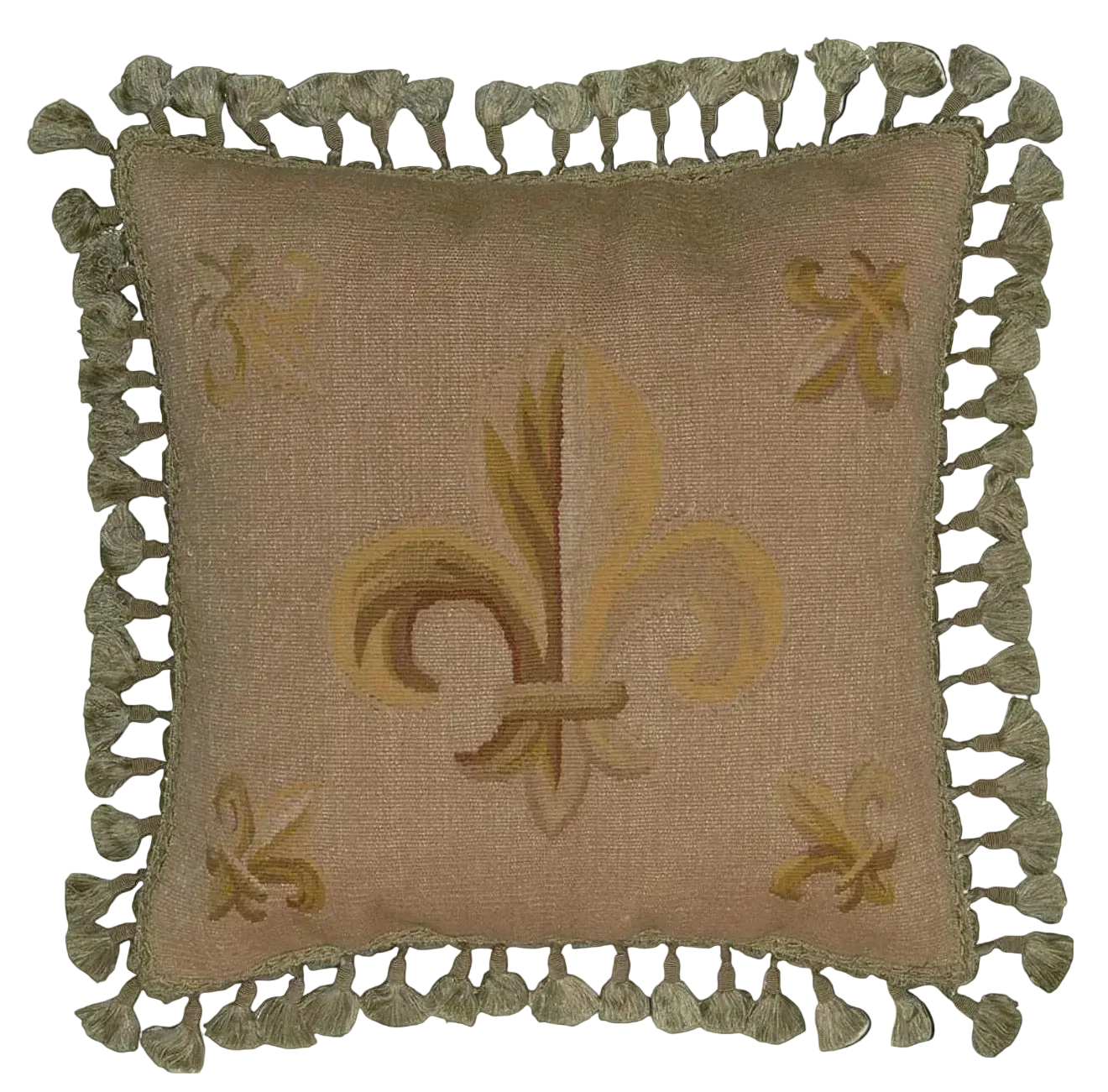 La Fleur de Lys d’Aubusson Pillow