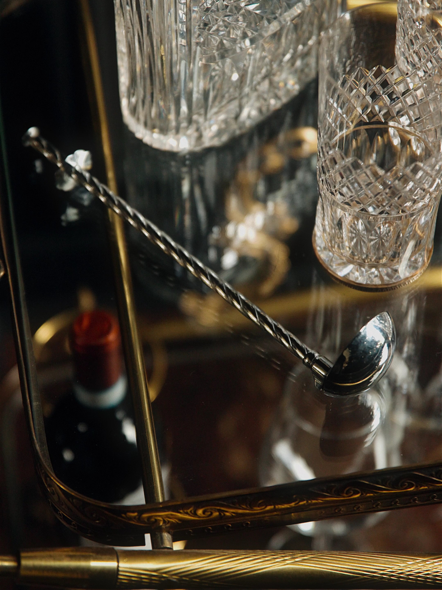 Silver Plated Mechanical Bar Spoon