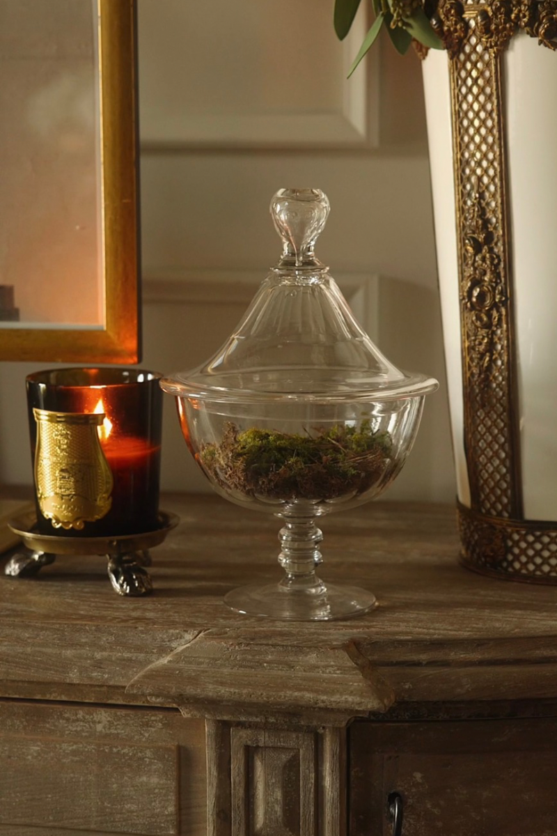 French Hand Blown Apothecary Bonbon Jar | Early 20th Century