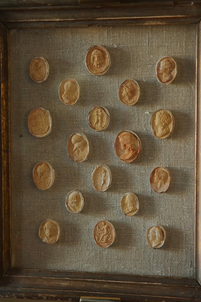 Collection of Eighteen 19th-Century Intaglio Impressions