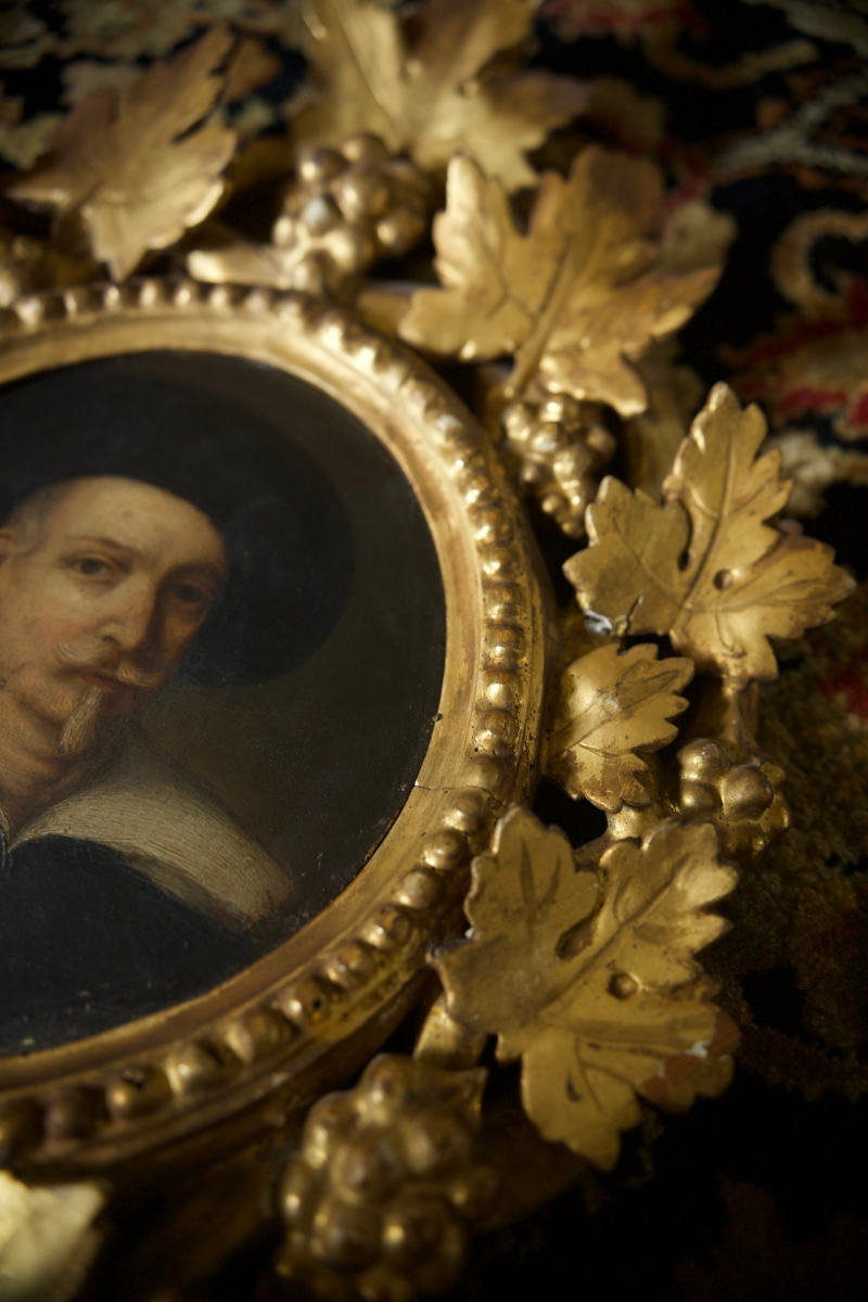 Pair of 19th-Century Portrait Paintings of Rubens & Beatrice Cenci