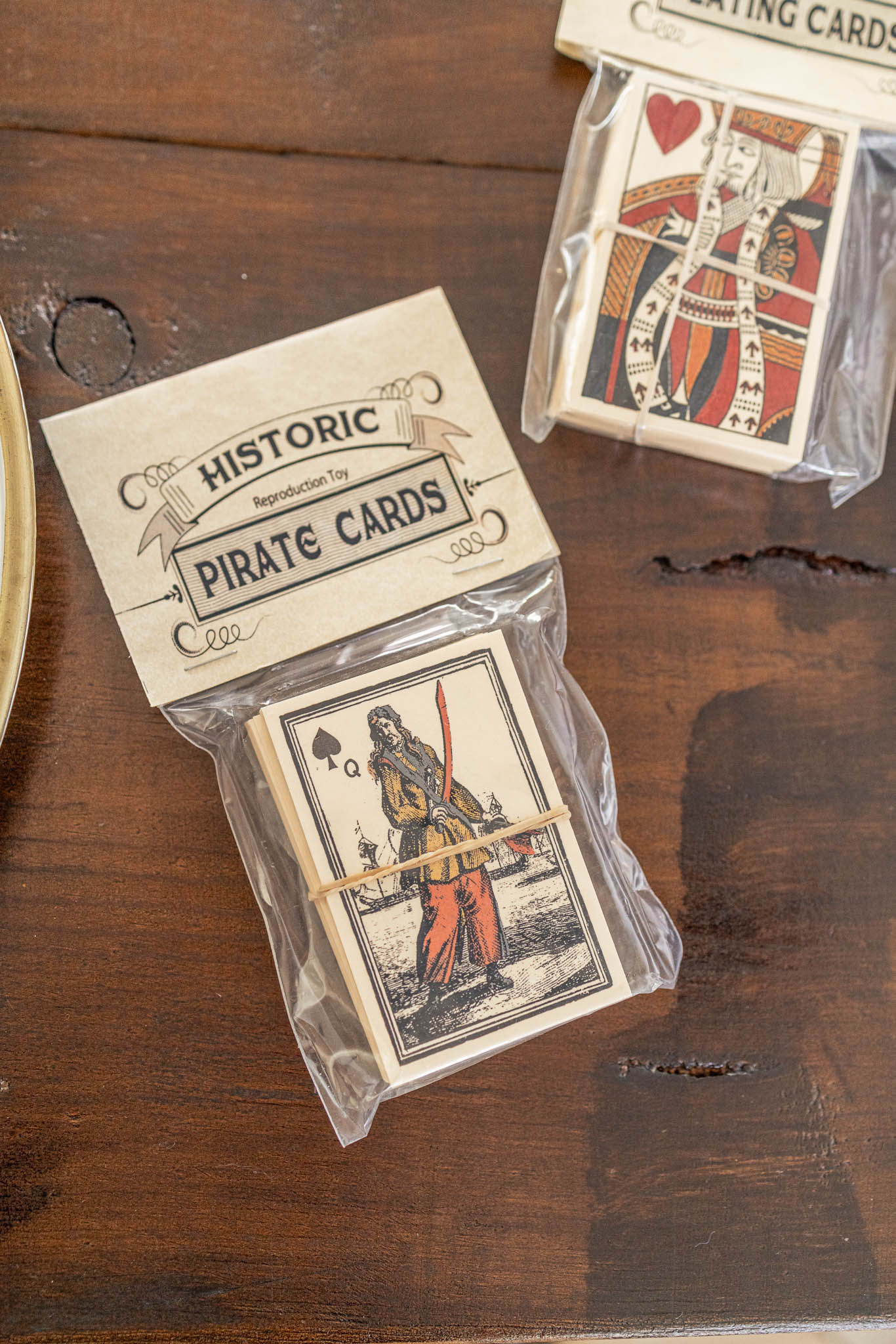 Pirate - Themed Playing Cards - Antique Inspired