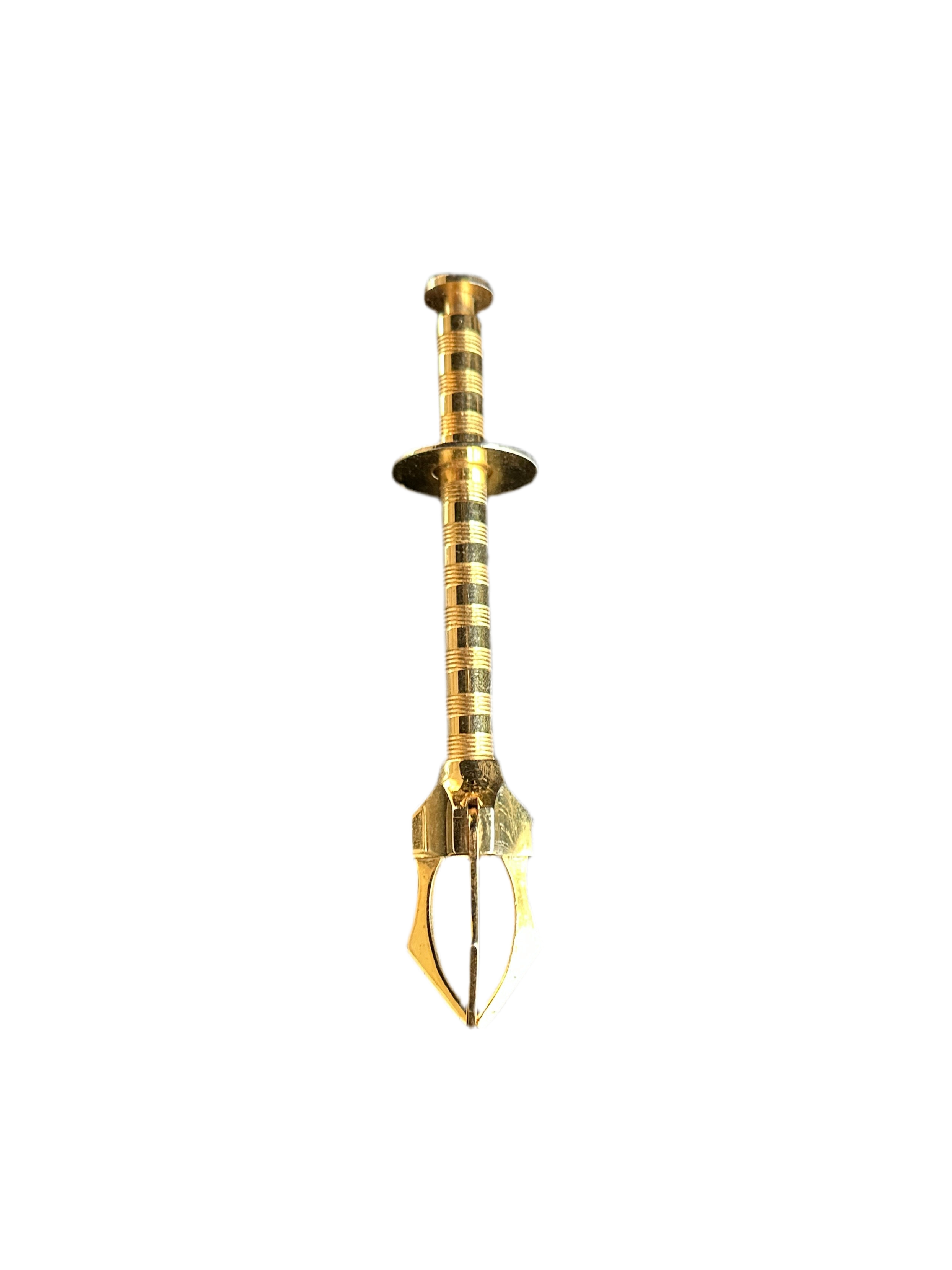 Gold Plated Sugar Tongs