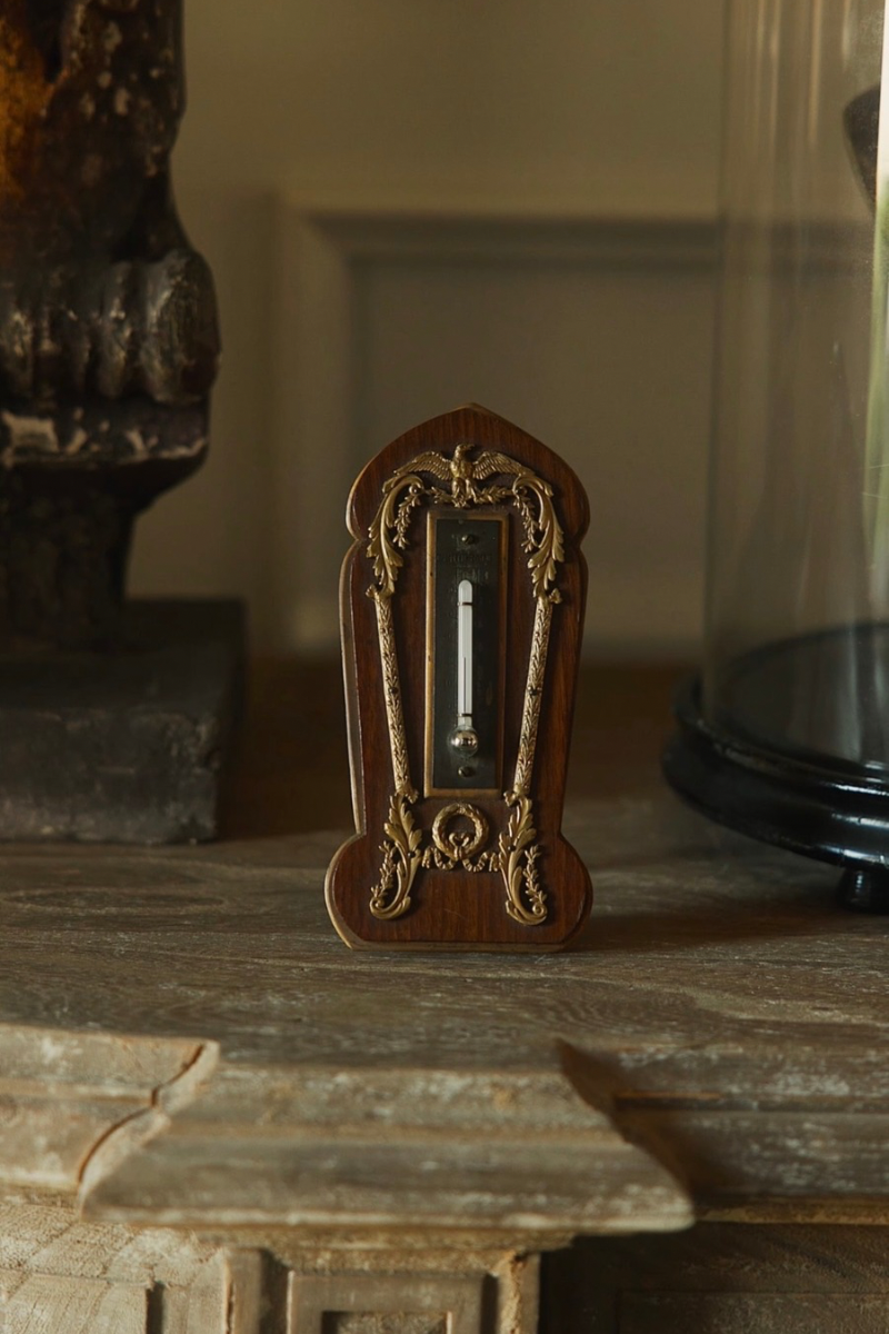 19th-Century Eagle-Crest Thermometer