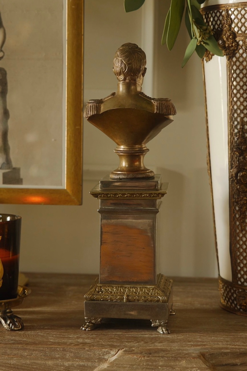 19th C. Bronze Napoleon Statue