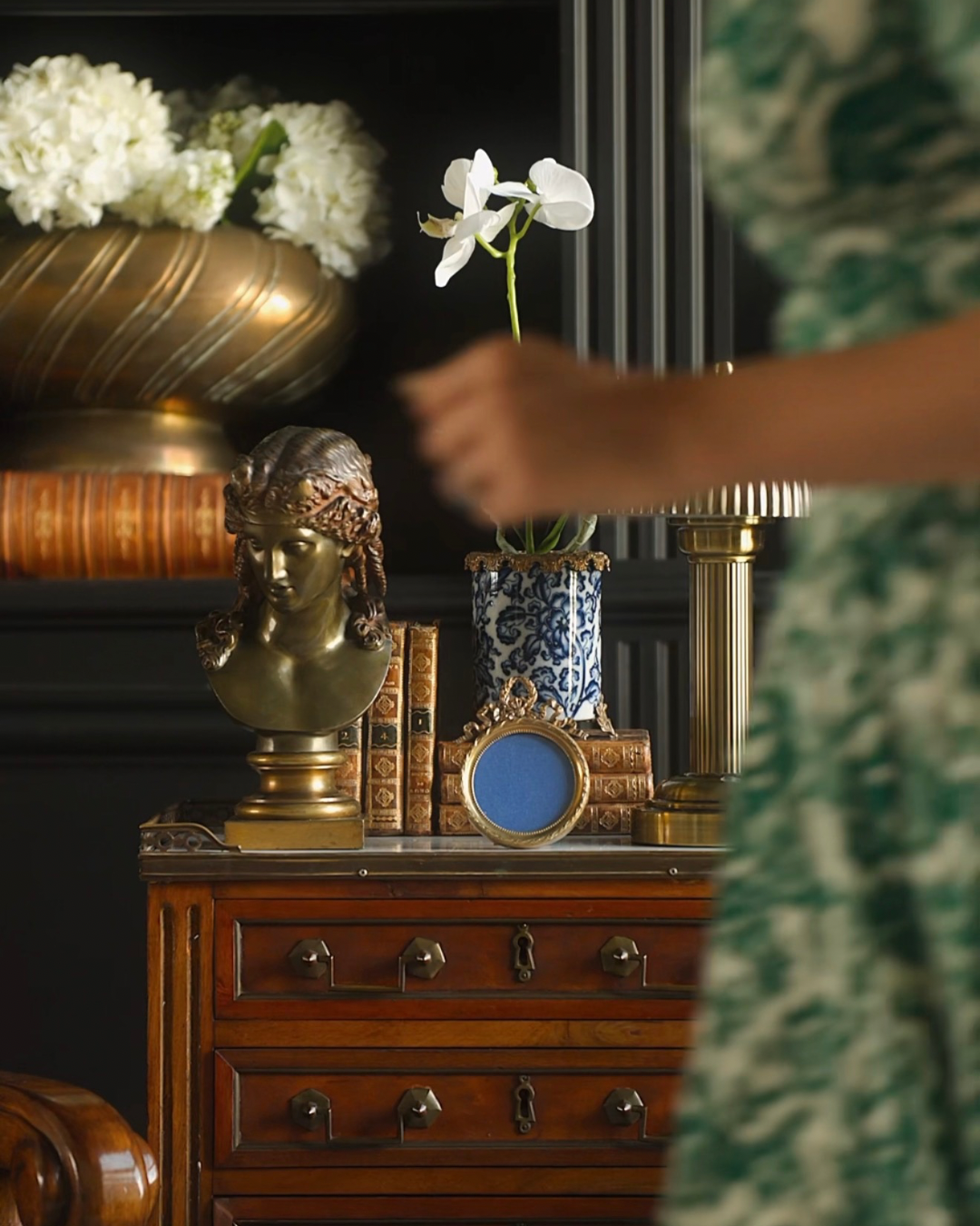 19th Century Neoclassical Bronze Female Bust