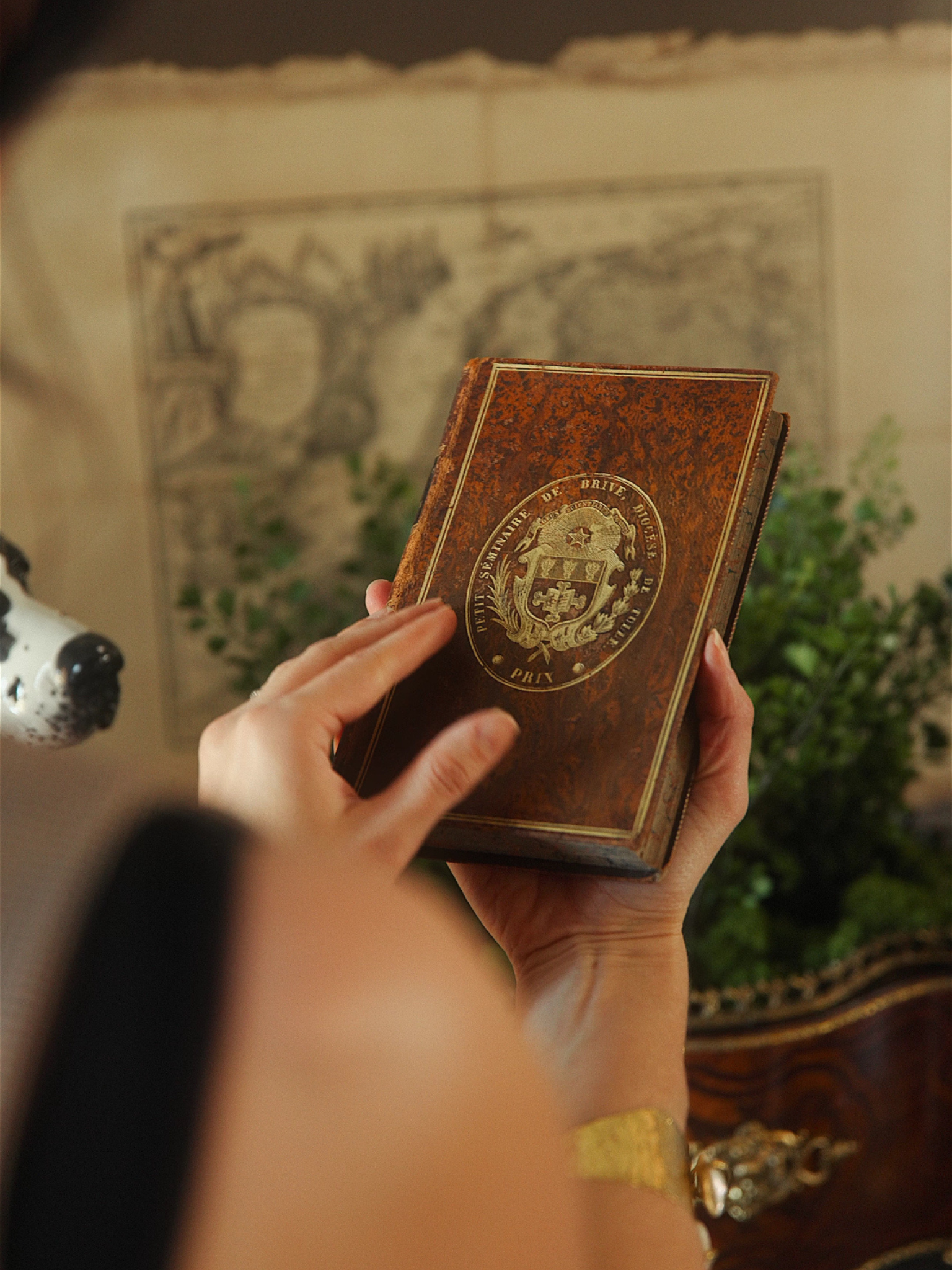 “Voyage de La Trappe à Rome,” 1862 — Antique French Religious Volume