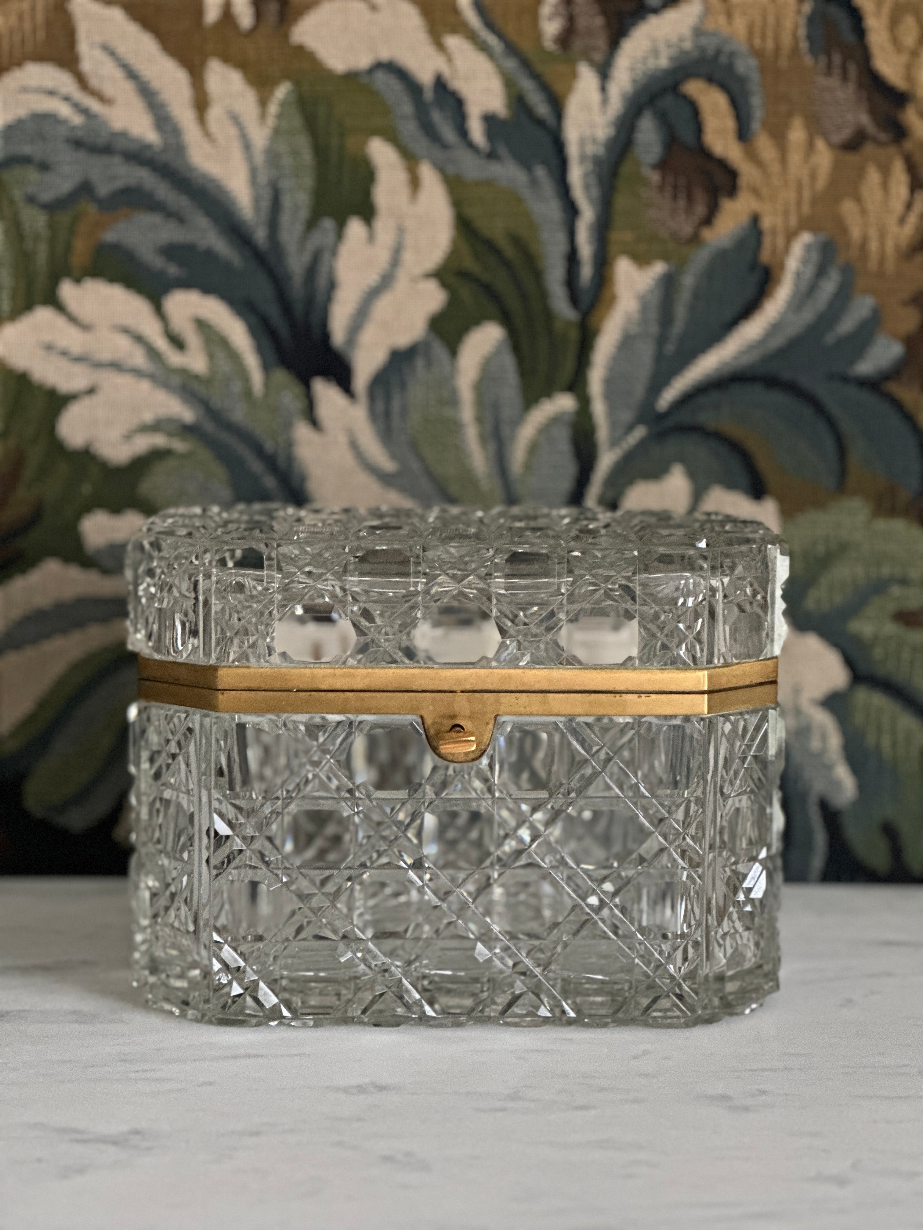 Baccarat Crystal Casket