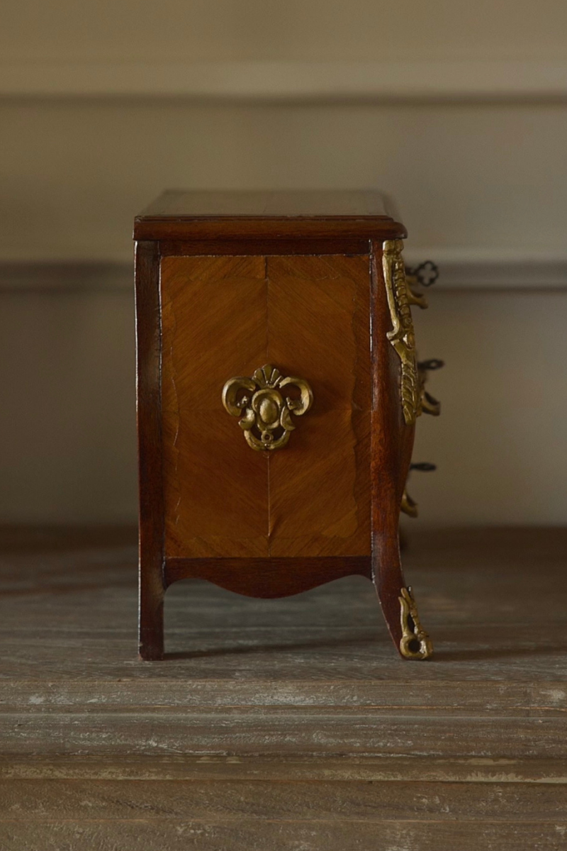 19th-Century French Louis XV-Style Miniature Commode Salesman Sample