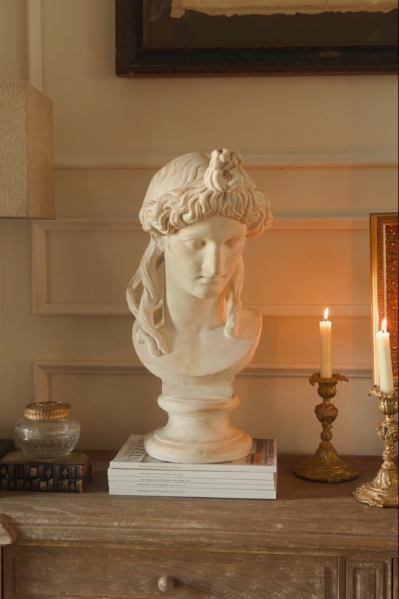 19th Century Plaster Grecco - Roman Statue