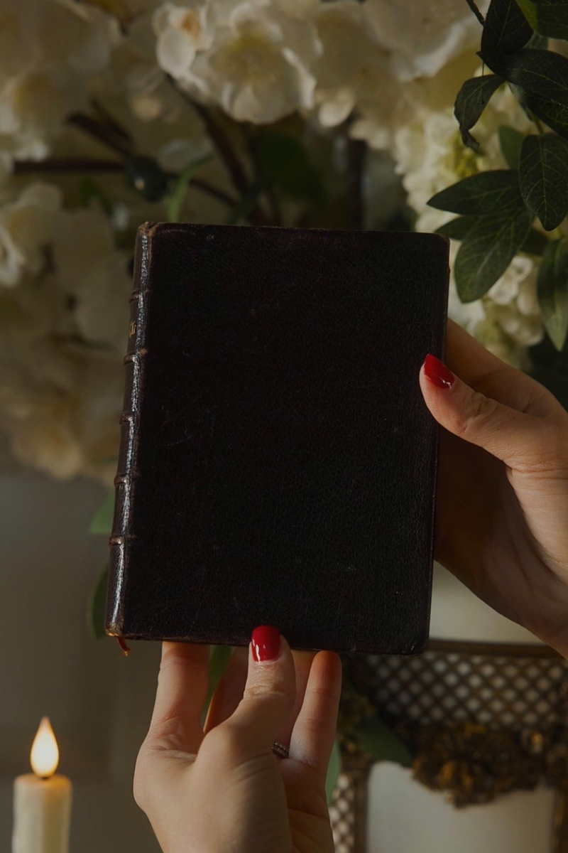 Antique French “Missel des Catacombes” — Leather-Bound Catholic Missal with Gilt Page Edges