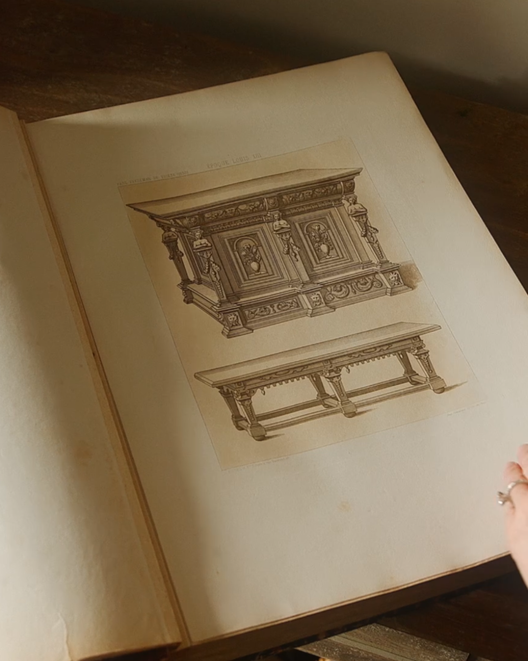 19th Century French Design Folio — Décorations Intérieures et Meubles, by Louis Adams (1876)