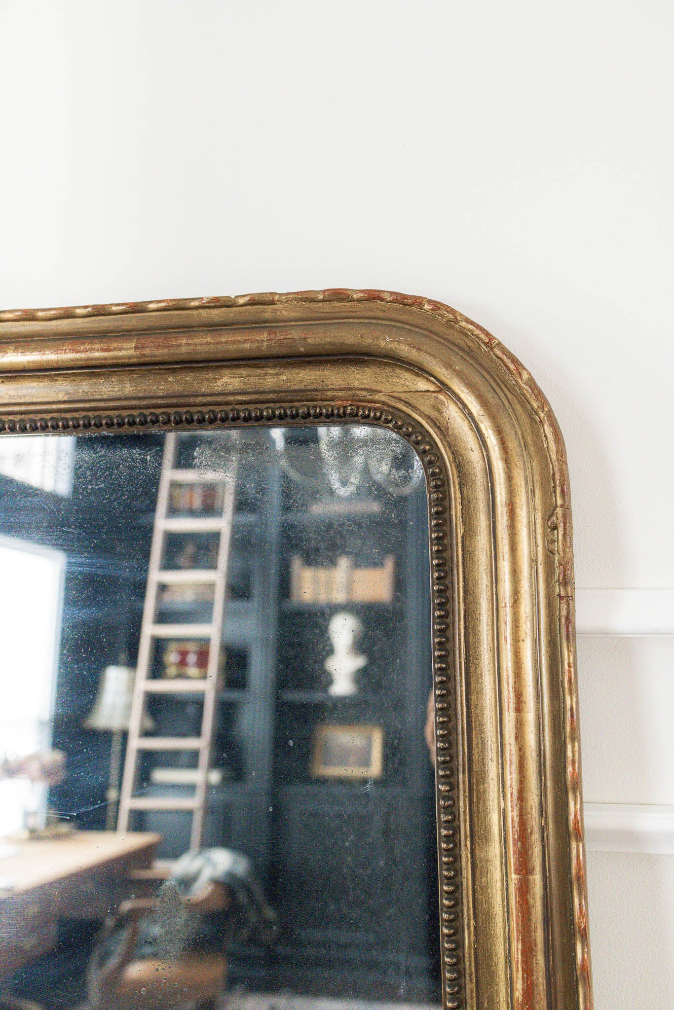 19th Century Louis Philippe Giltwood Mirror