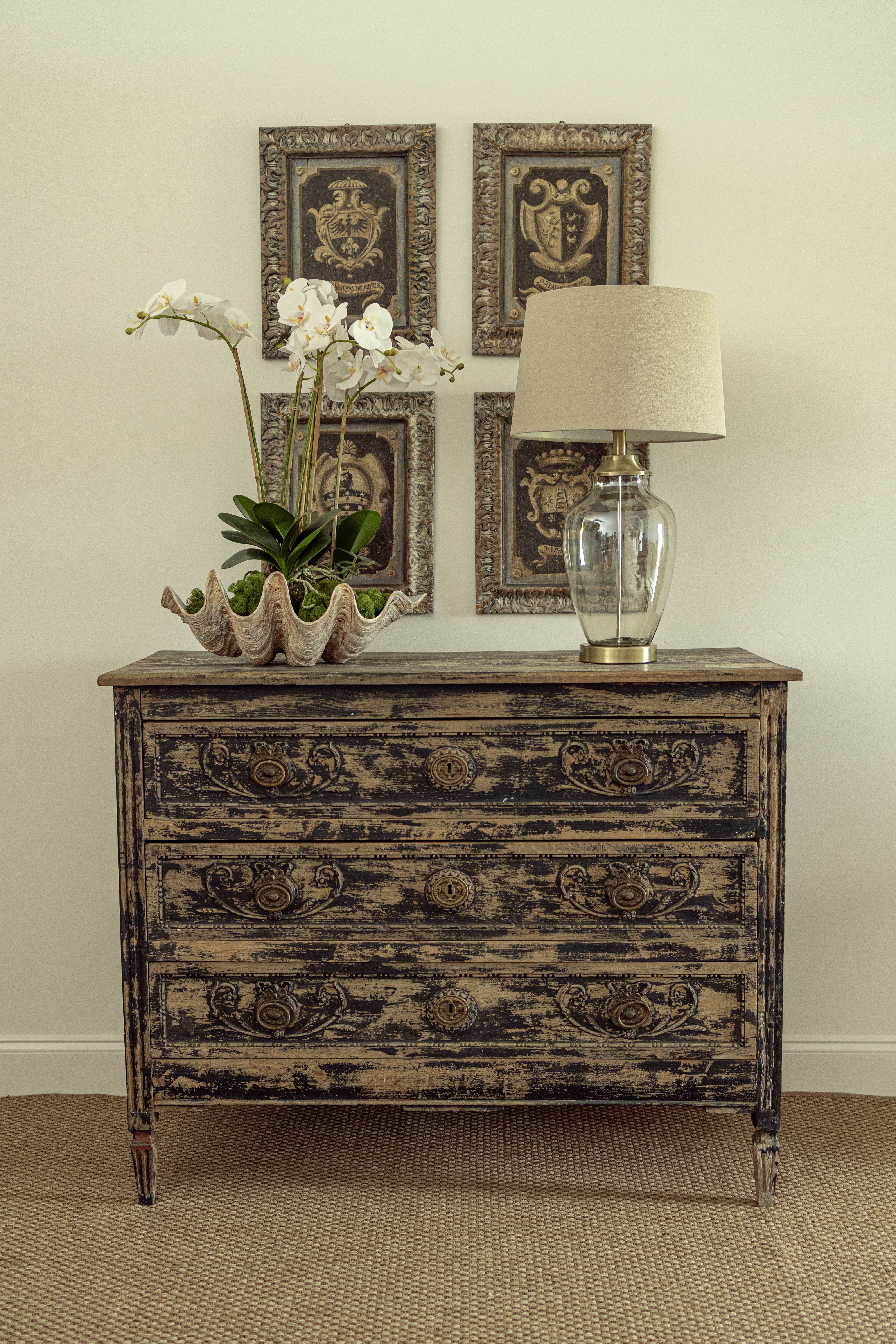 18th Century French Louis XVI Painted Commode