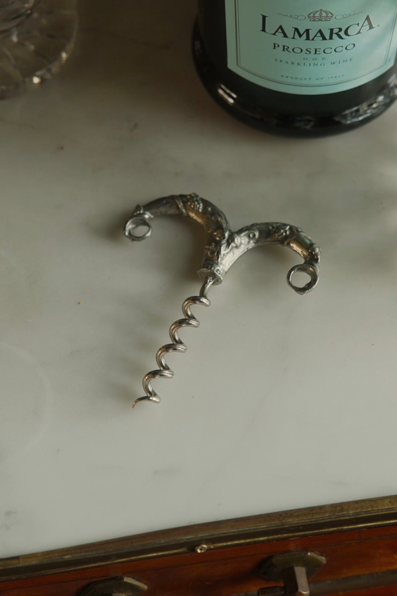 Antique French Brutalist Corkscrew