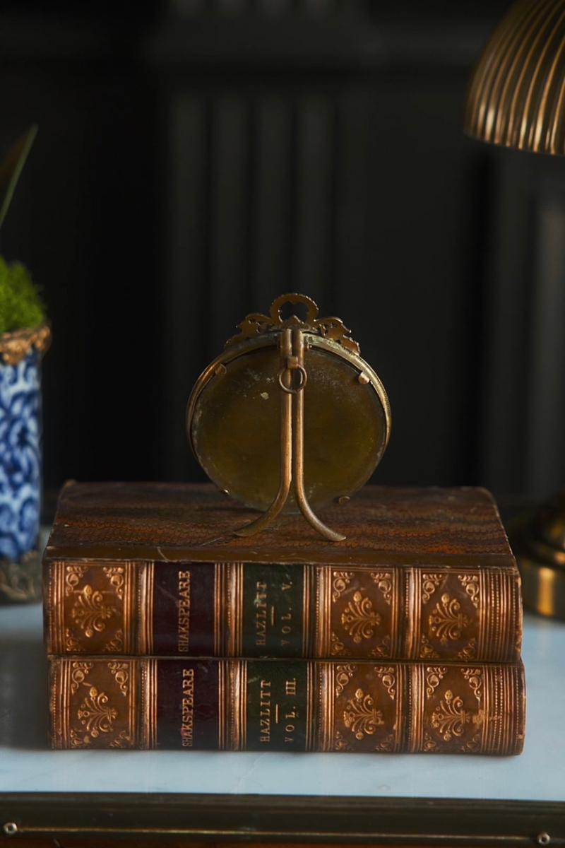 19th C. Bronze Louis XVI Photo Frame