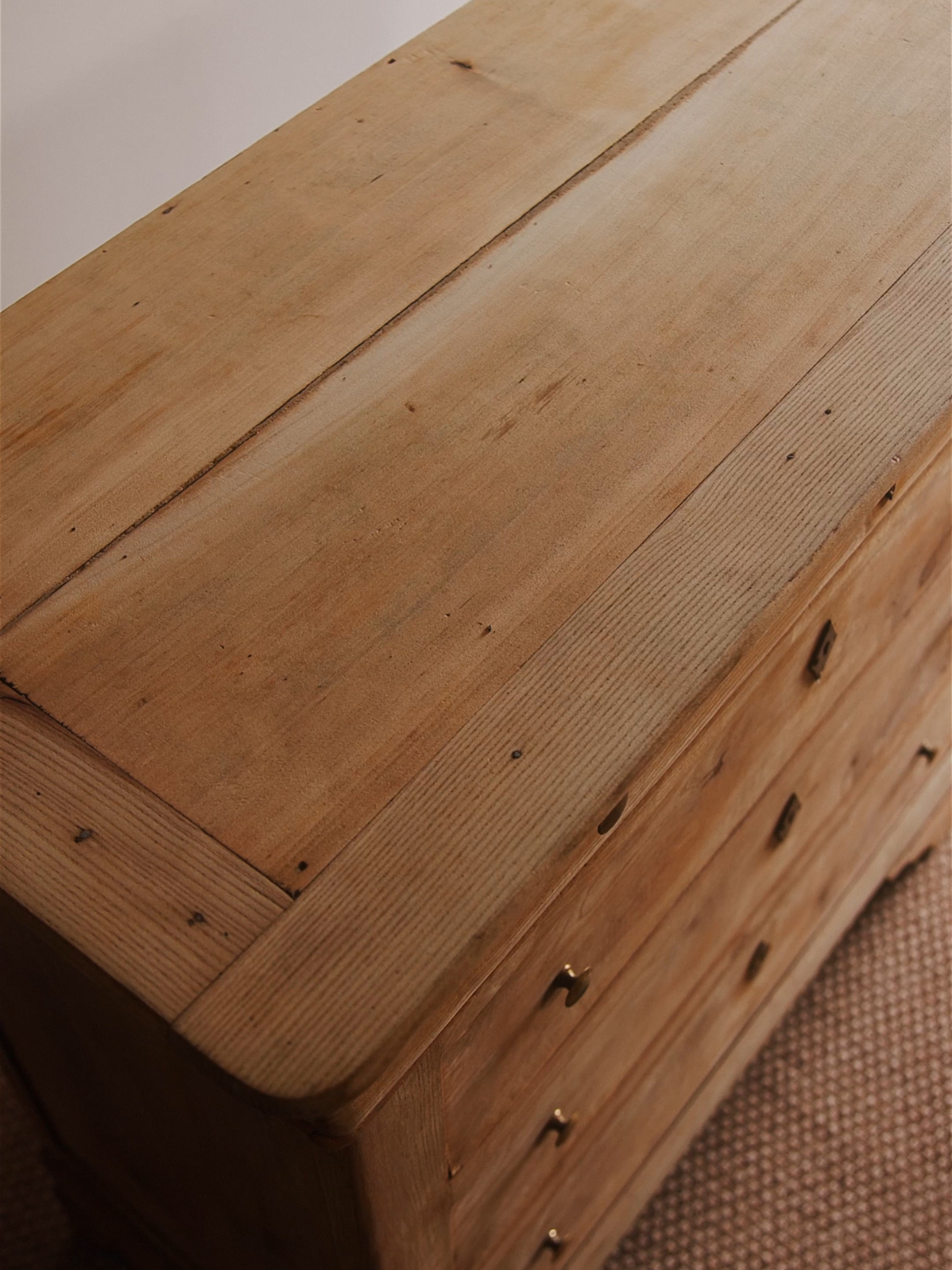 Antique Bleached Commode