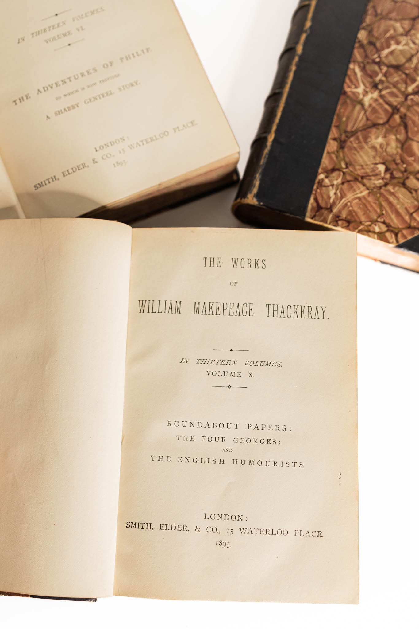 1895 The Works of William Thackeray - Set of 3