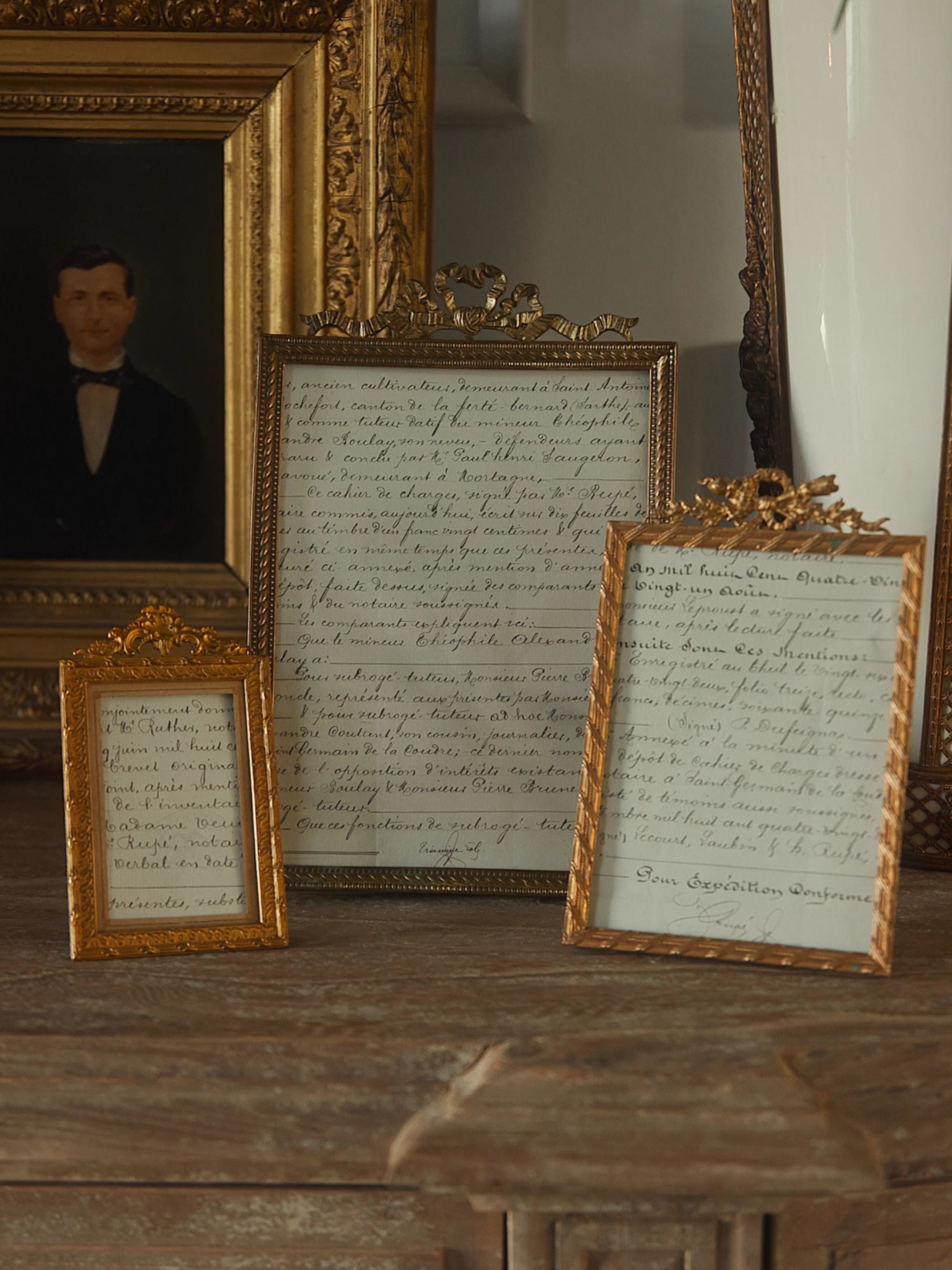 19th Century Large French Gilt Frame