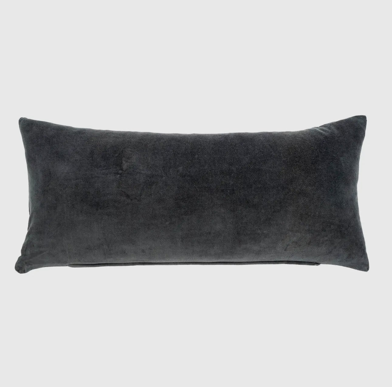 14 x 31 Urban Smoke Velvet Down Filled Pillow