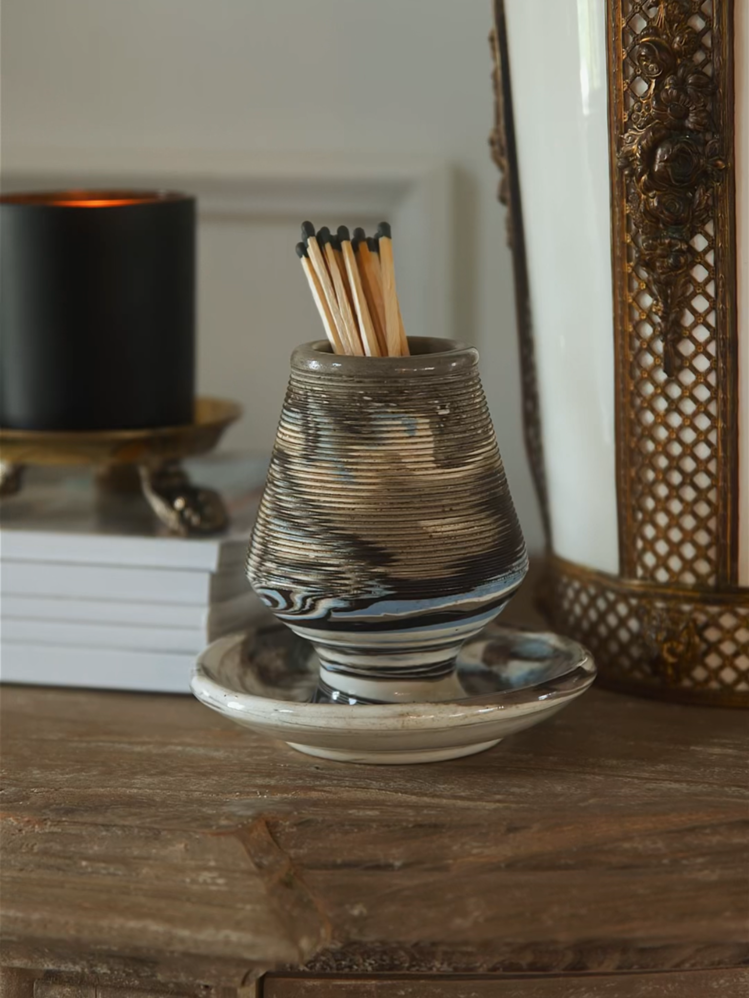 European Larrge Marbalized Match Striker