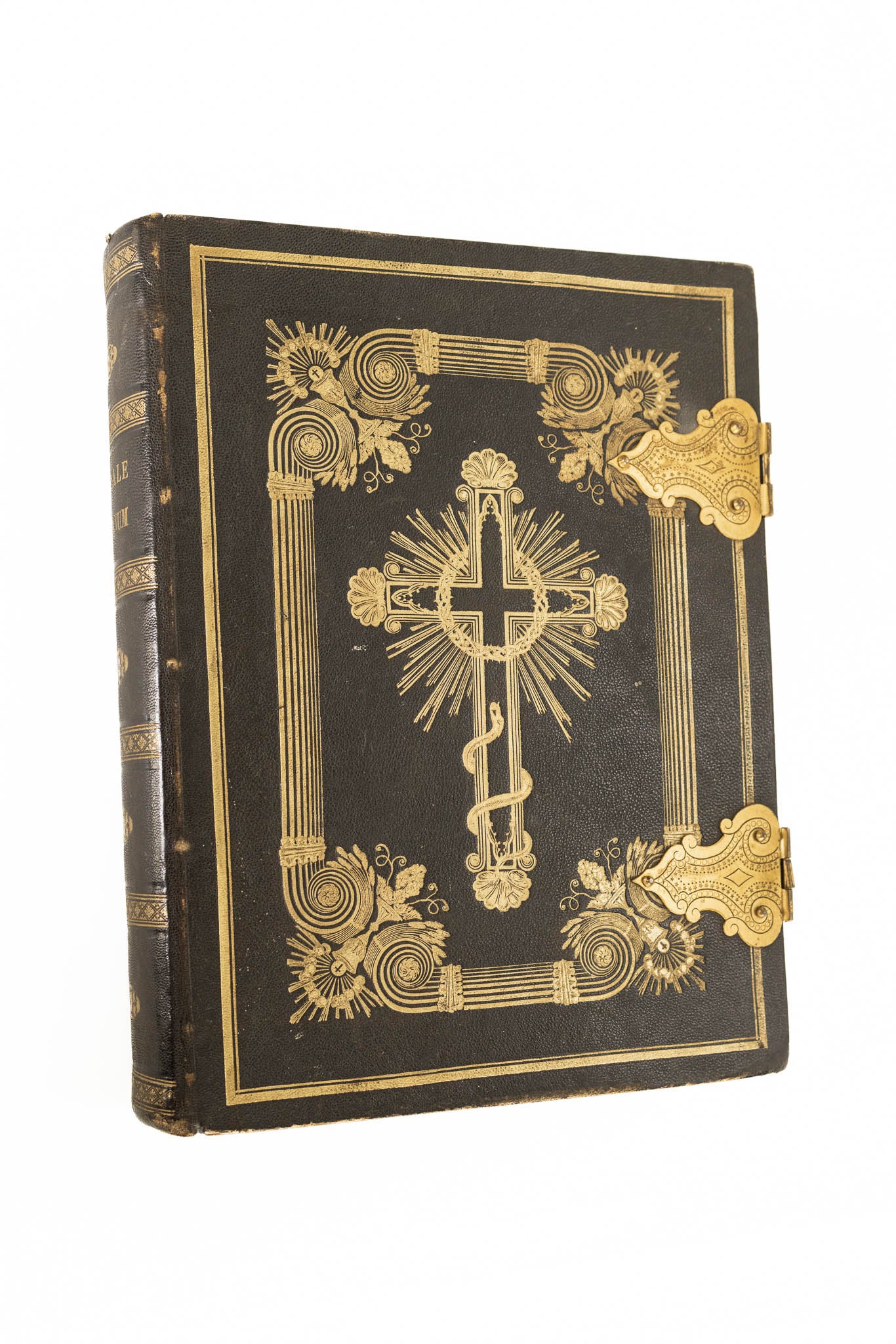 1850s The Roman Missal - Written In Latin