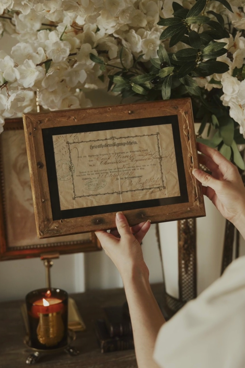 Mid 19th Century European Marriage Authorization Document Collection - Dated 1847-1867