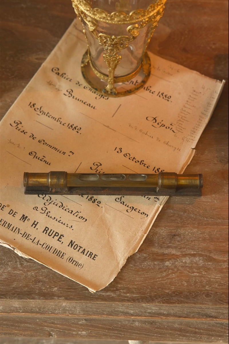 19th Century French Brass Level