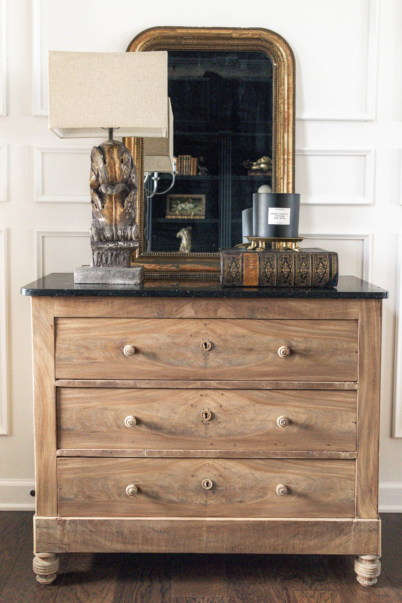 1900’s Mahogany Sand Blasted Commode