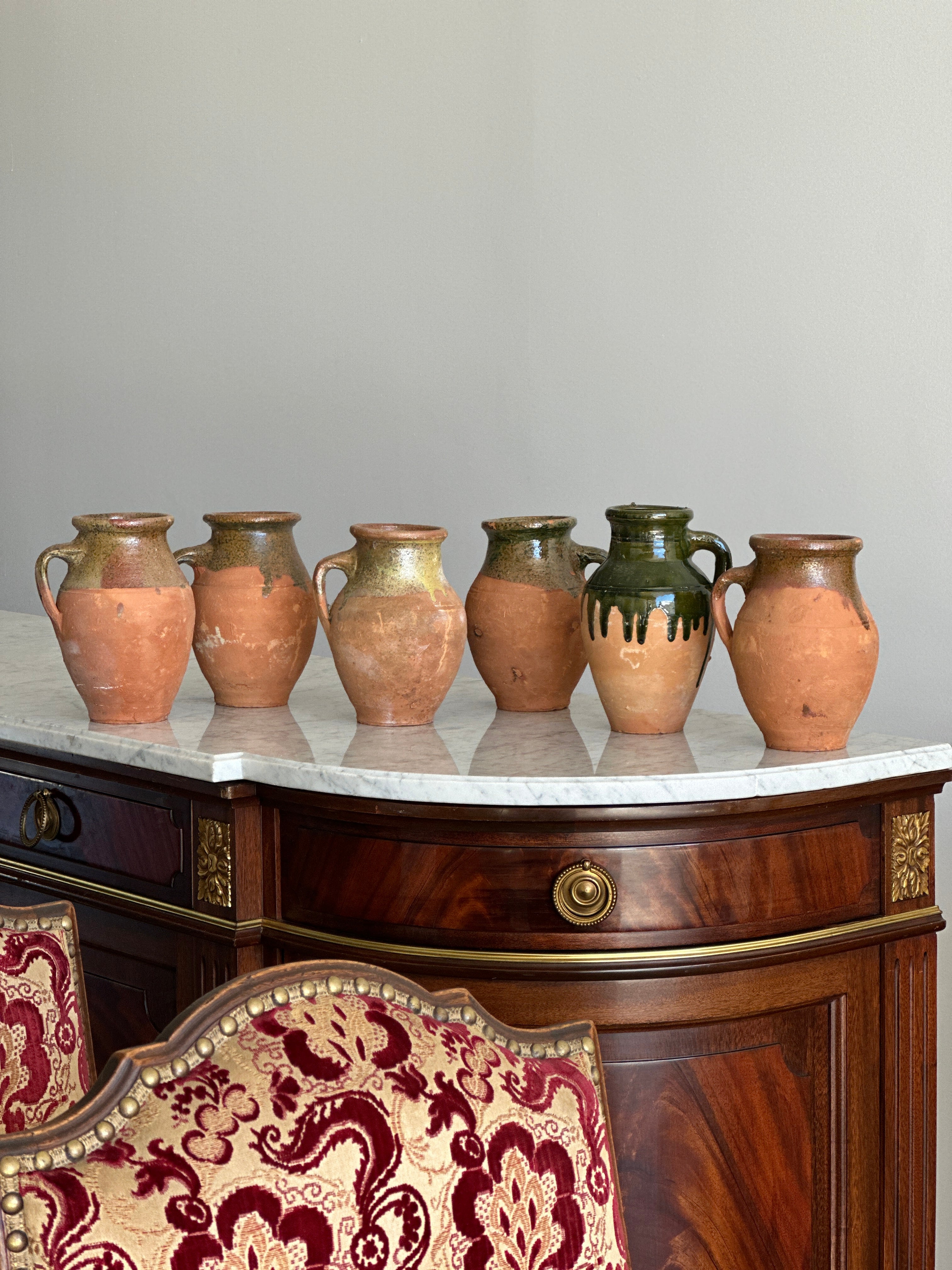 Antique Olive Jar Mini