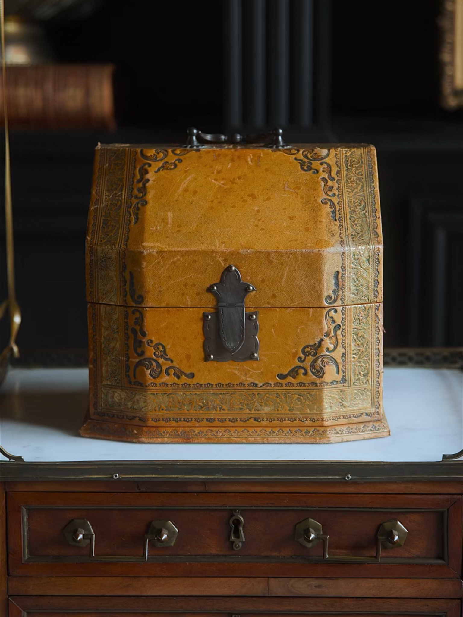 19th Century French Letter Box