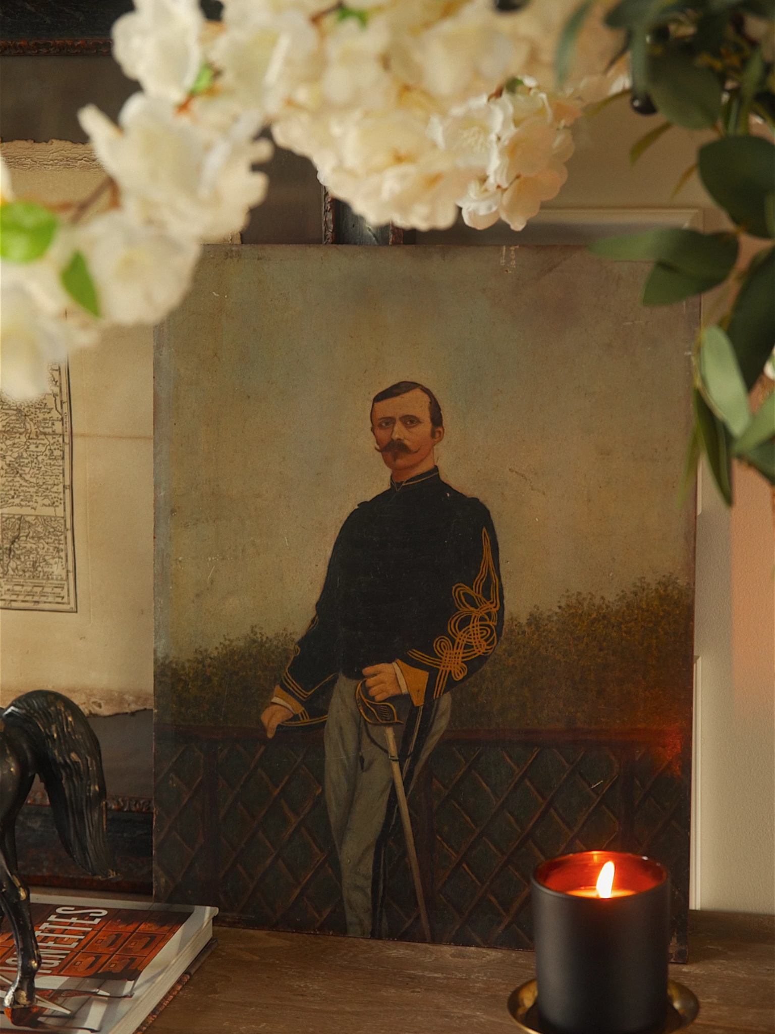 19th-Century Military Portrait of a Gentleman Officer
