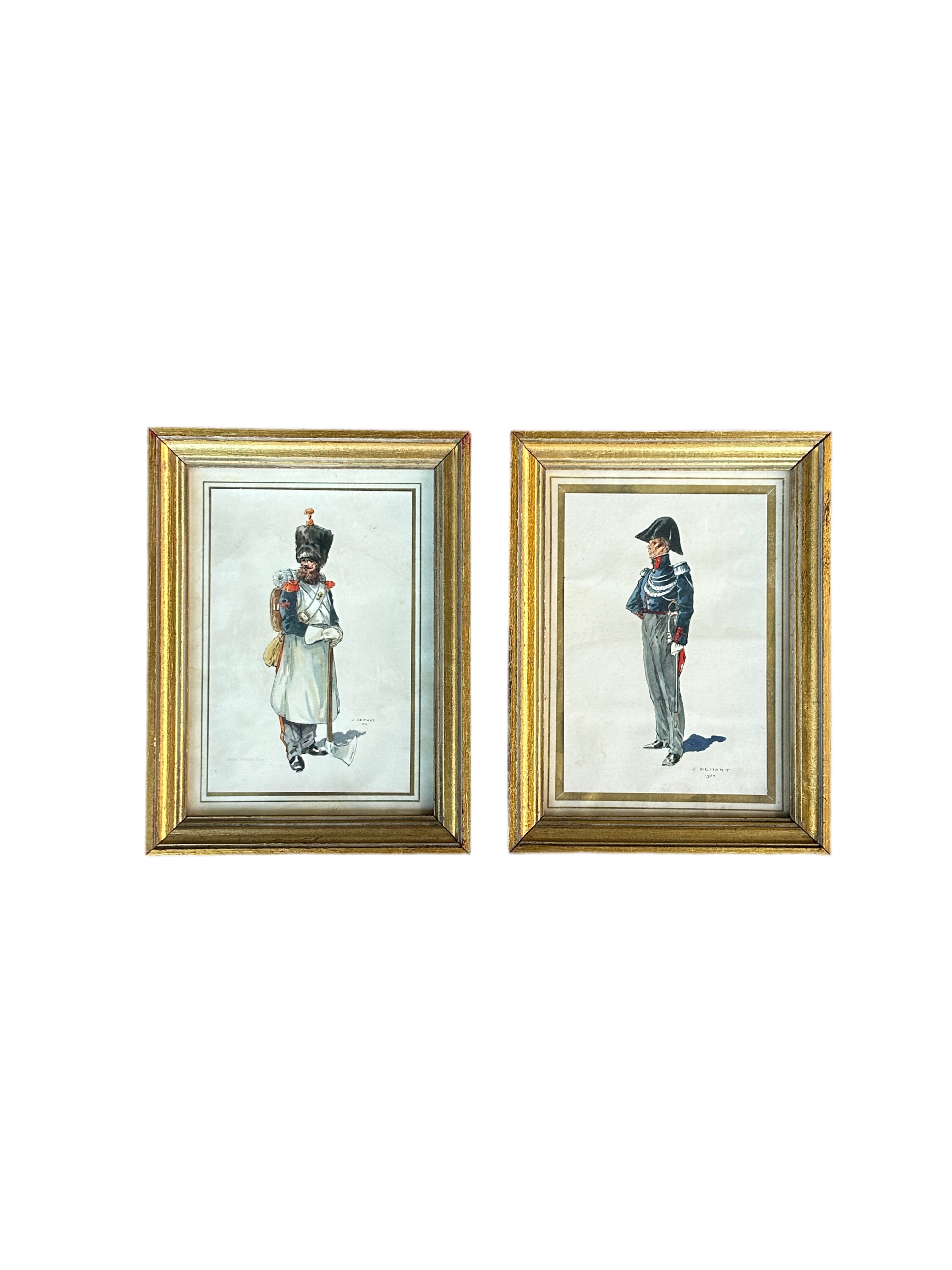 Set of Military Prints