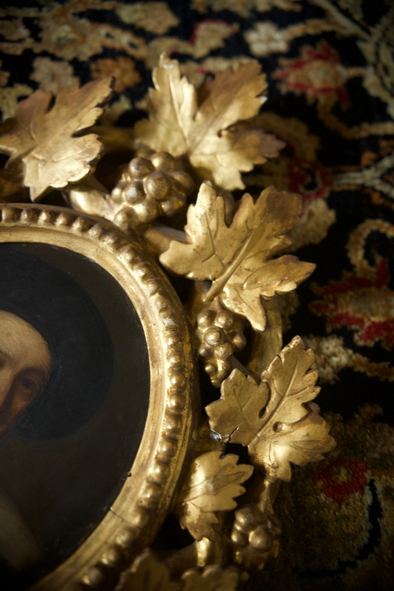 Pair of 19th-Century Portrait Paintings of Rubens & Beatrice Cenci