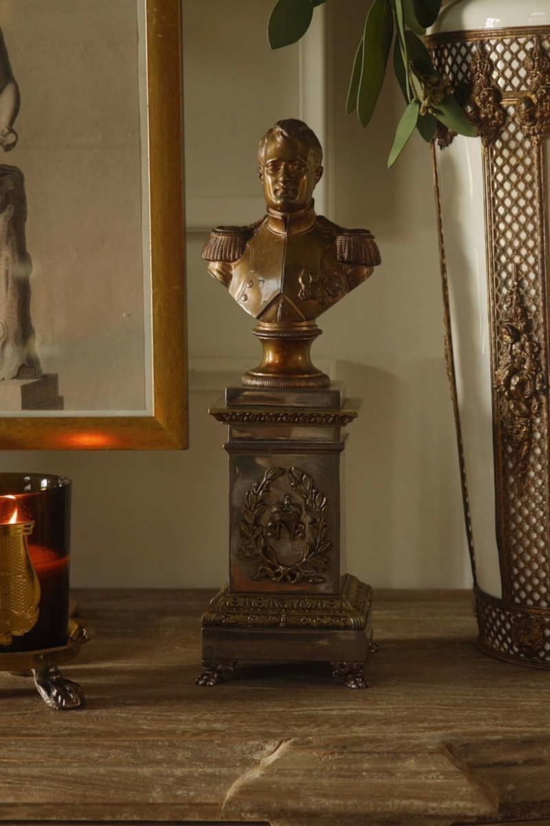 19th C. Bronze Napoleon Statue
