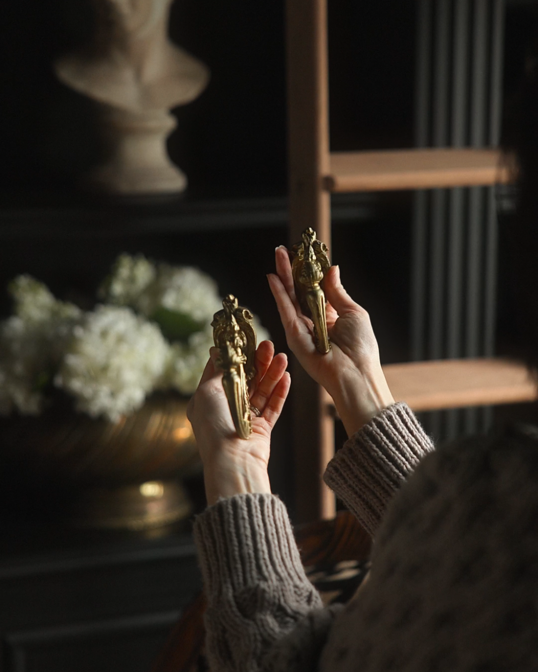 Antique French Tiebacks