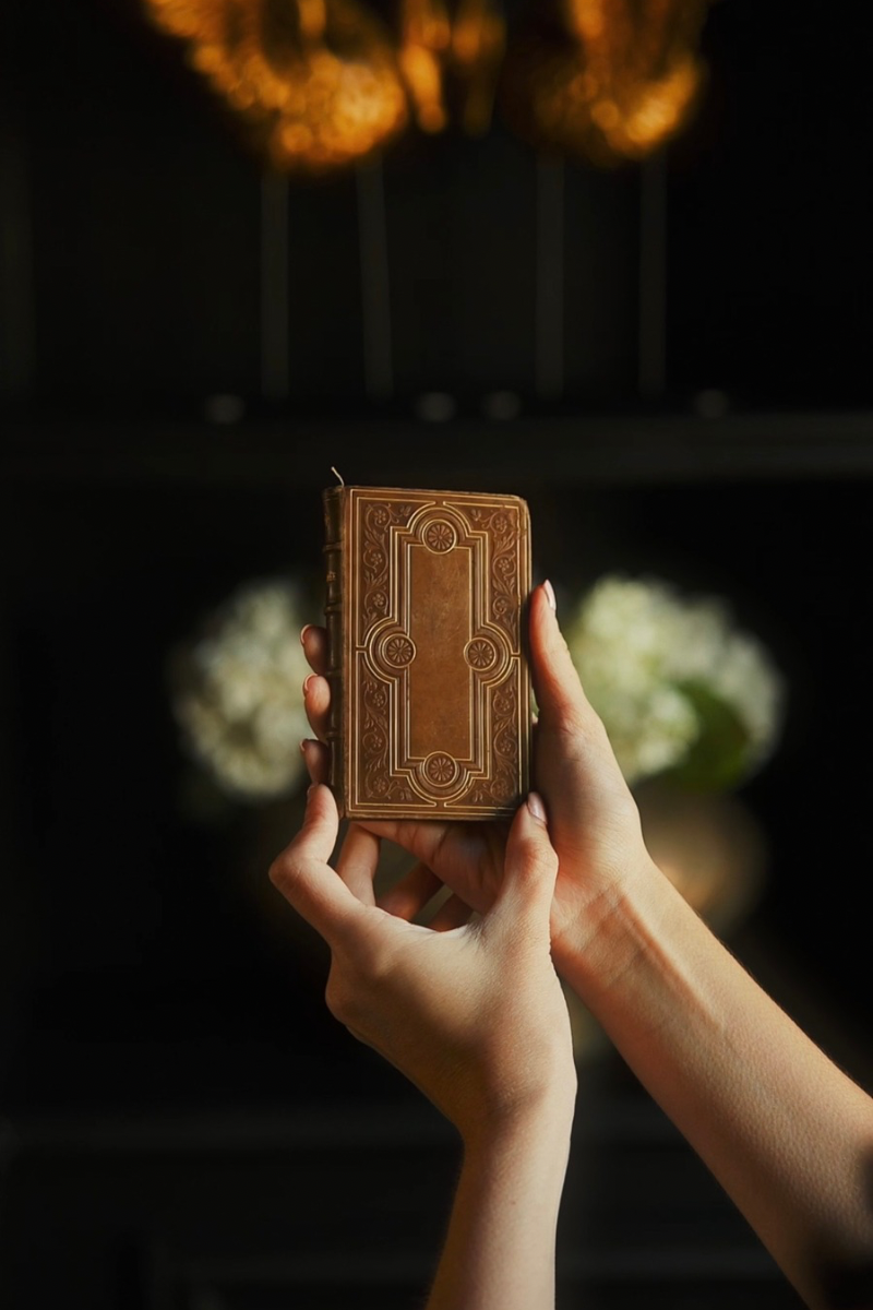19th-Century French Gilt Leather Devotional Book