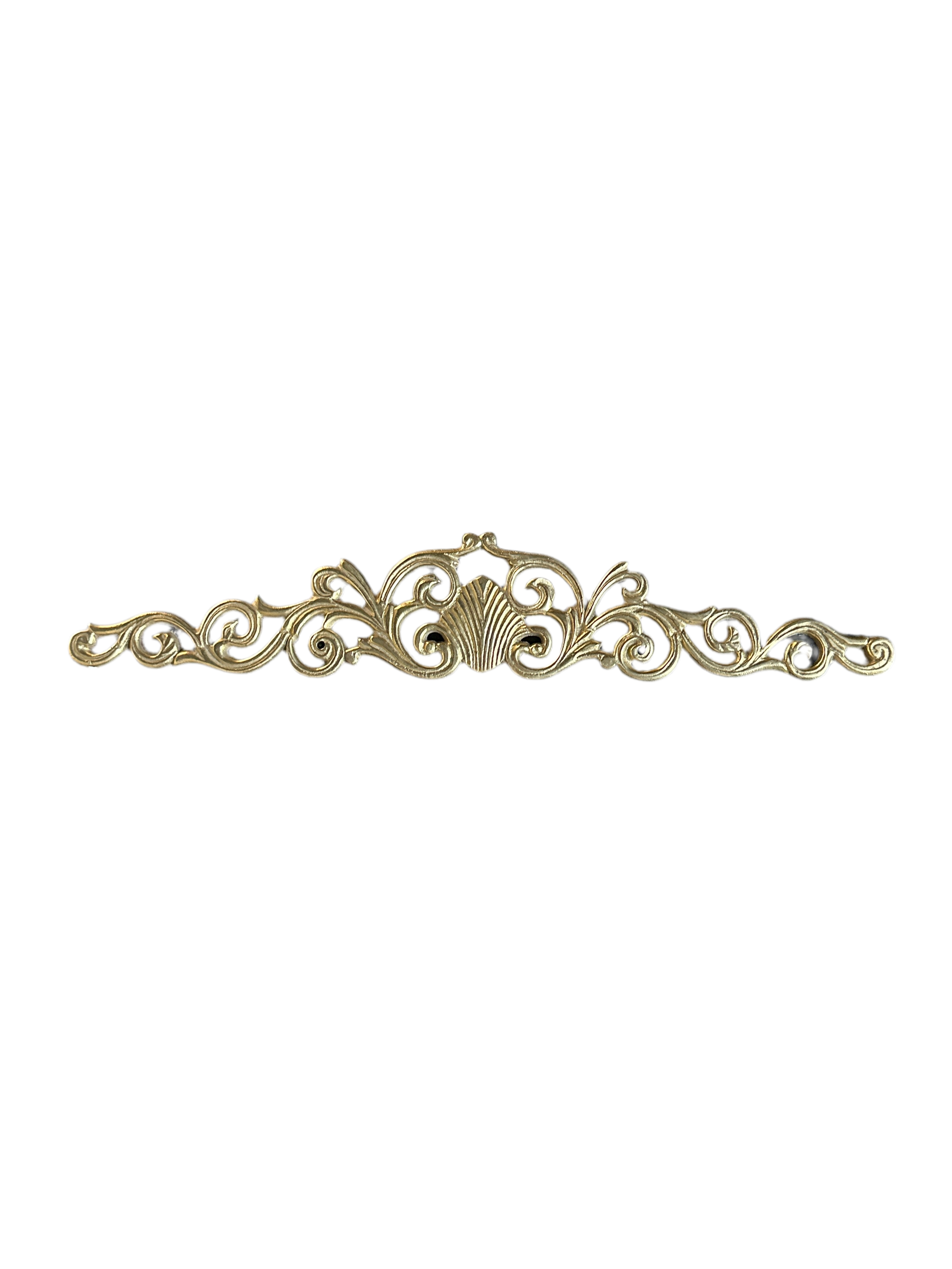 Brass Ornate Wall Swag