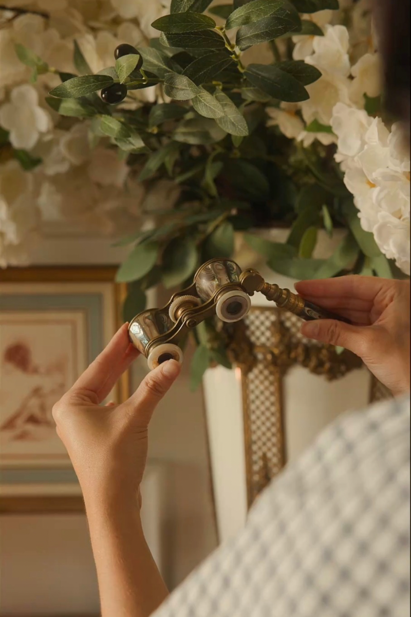 19th C. French Abalone Opera Glasses