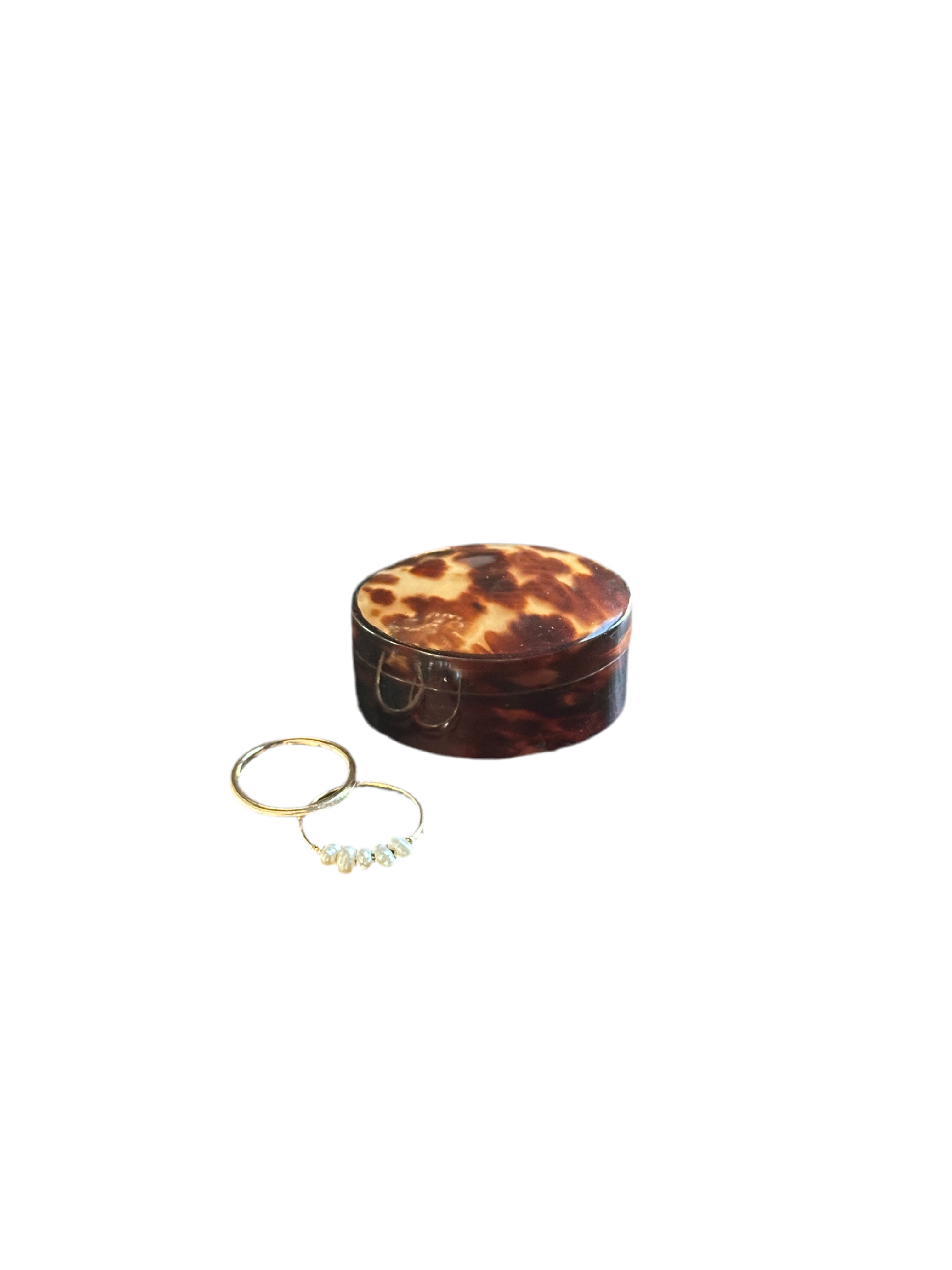 19th Century Tortoiseshell Snuff Box